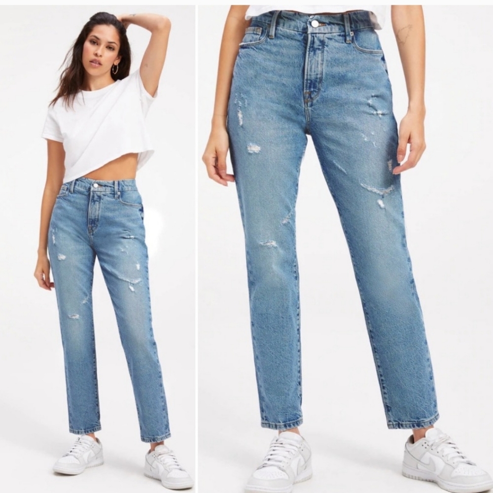 Good American Good Classic Jeans Size 10